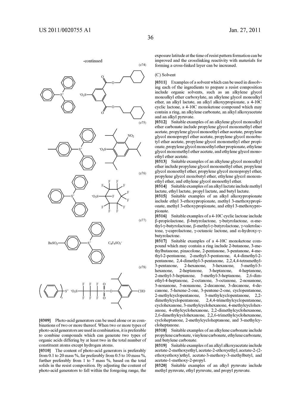 METHOD OF FORMING PATTERNS - diagram, schematic, and image 40