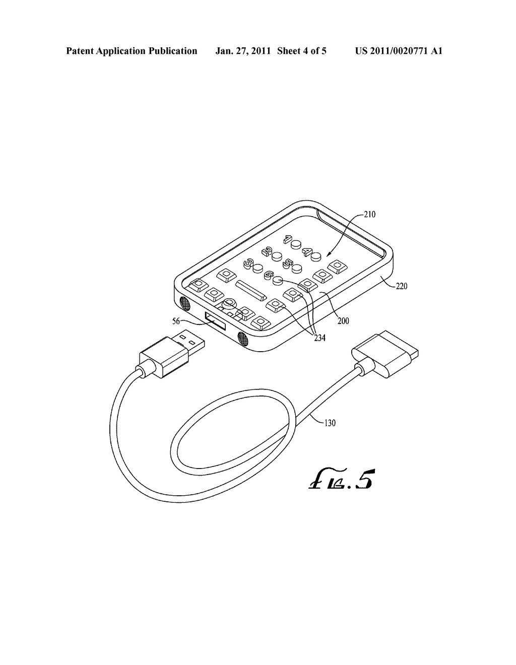 ELECTRONIC BRAILLE TYPING INTERFACE - diagram, schematic, and image 05