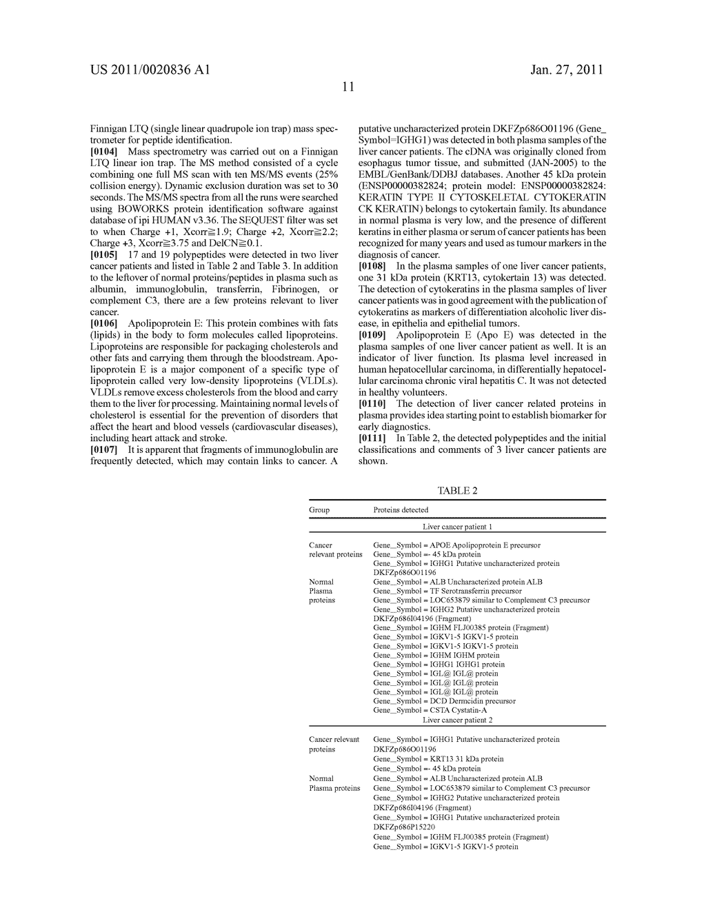 PROCESS FOR DIFFERENTIAL POLYPEPTIDES DETECTION AND USES THEREOF - diagram, schematic, and image 16