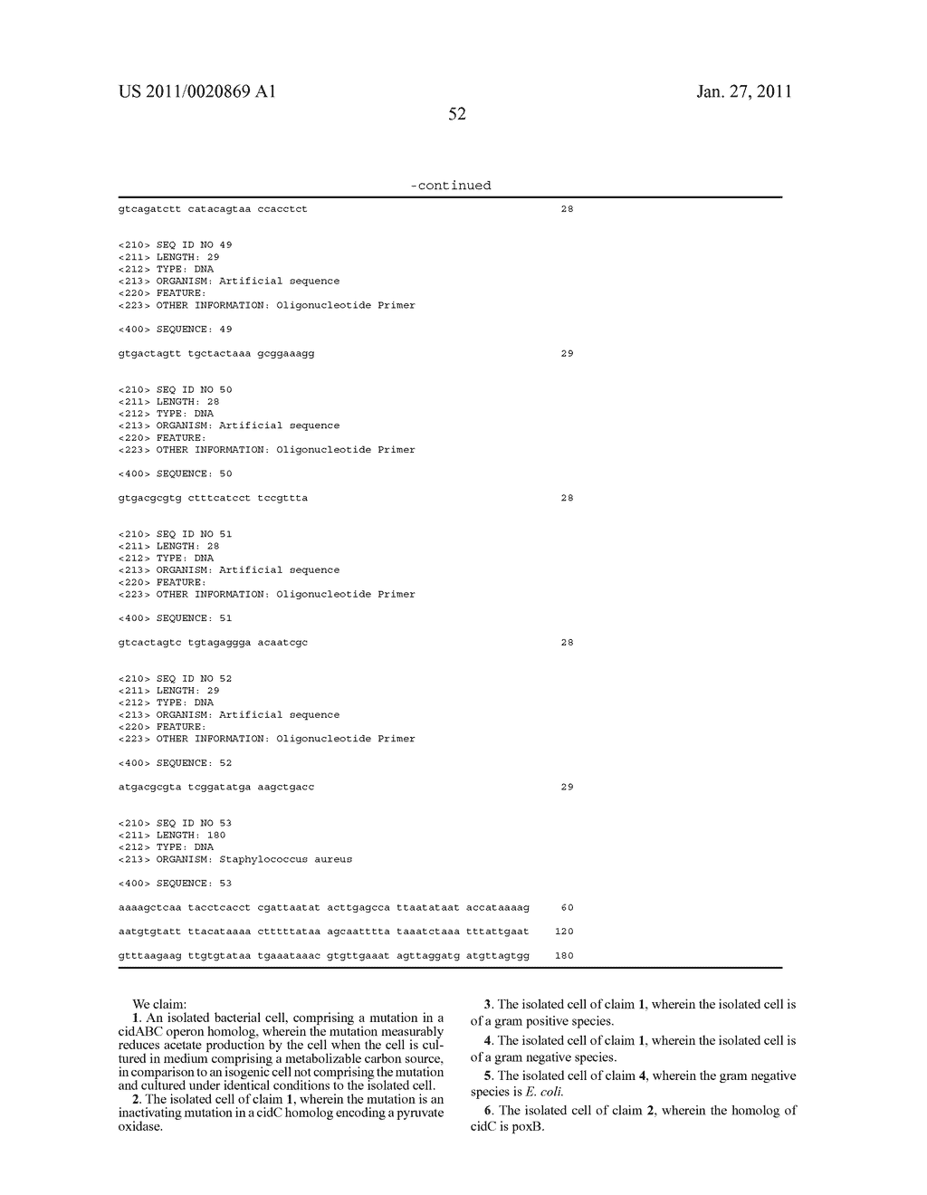 METHODS FOR ALTERING ACETIC ACID PRODUCTION AND ENHANCING CELL DEATH IN BACTERIA - diagram, schematic, and image 77