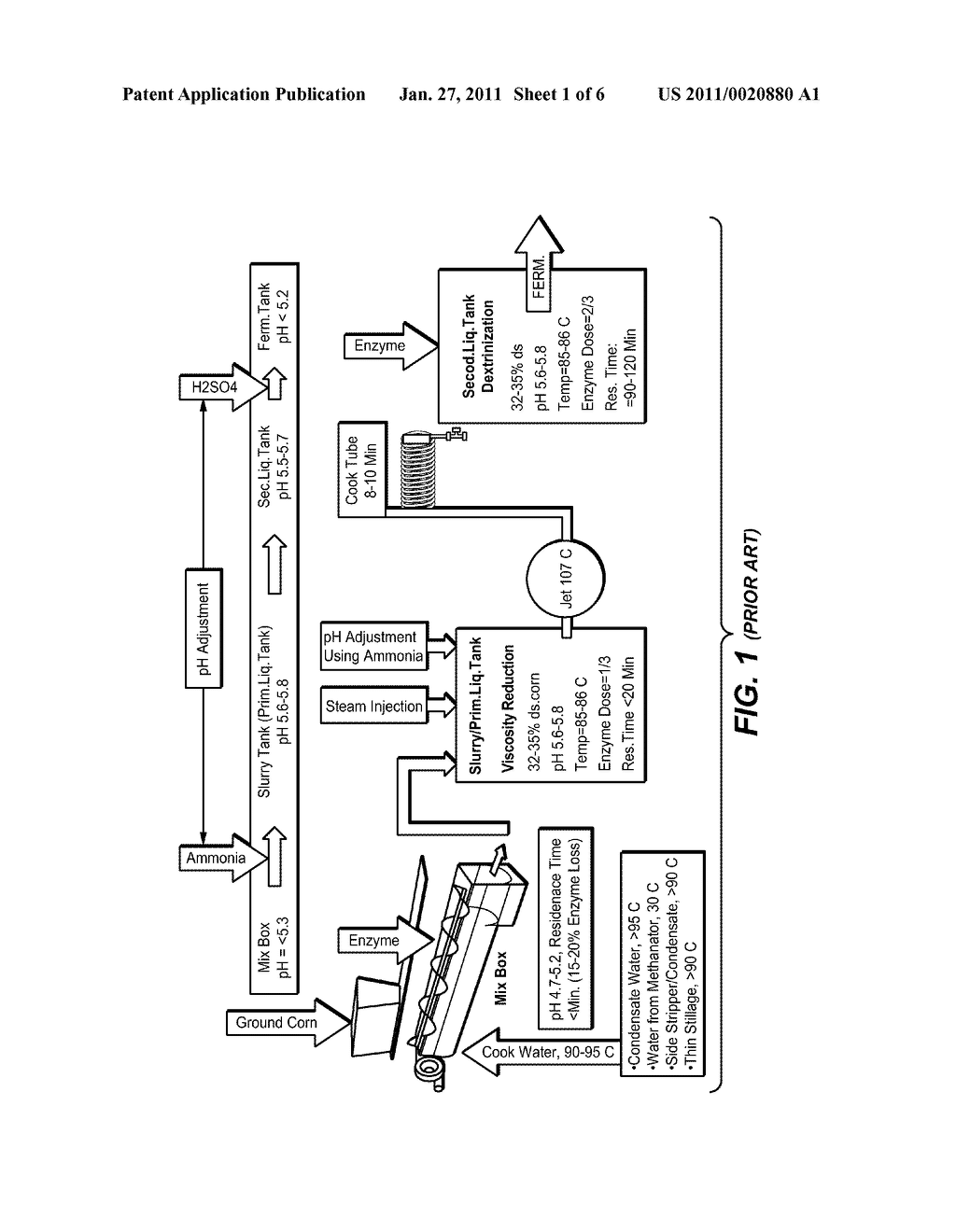 COMPOSITIONS AND METHODS FOR GRAIN PROCESSING WITHOUT PH ADJUSTMENT - diagram, schematic, and image 02