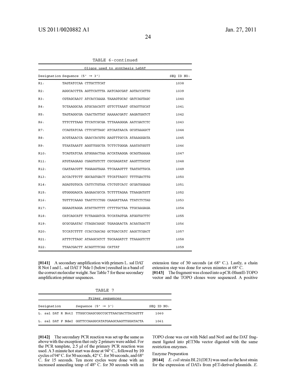 AMINOTRANSFERASE AND OXIDOREDUCTASE NUCLEIC ACIDS AND POLYPEPTIDES AND METHODS OF USING - diagram, schematic, and image 29