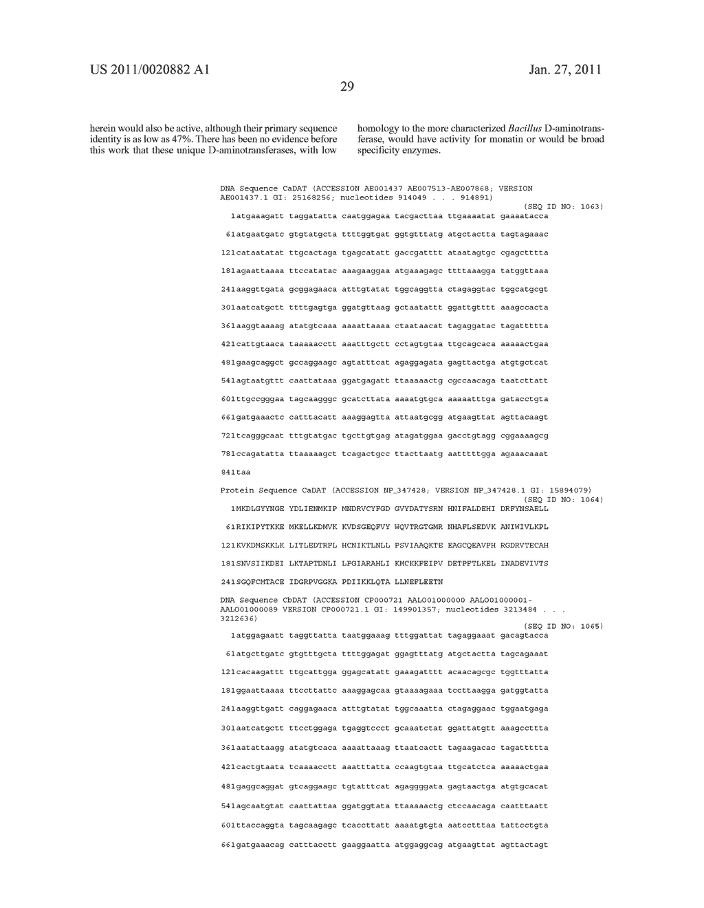 AMINOTRANSFERASE AND OXIDOREDUCTASE NUCLEIC ACIDS AND POLYPEPTIDES AND METHODS OF USING - diagram, schematic, and image 34