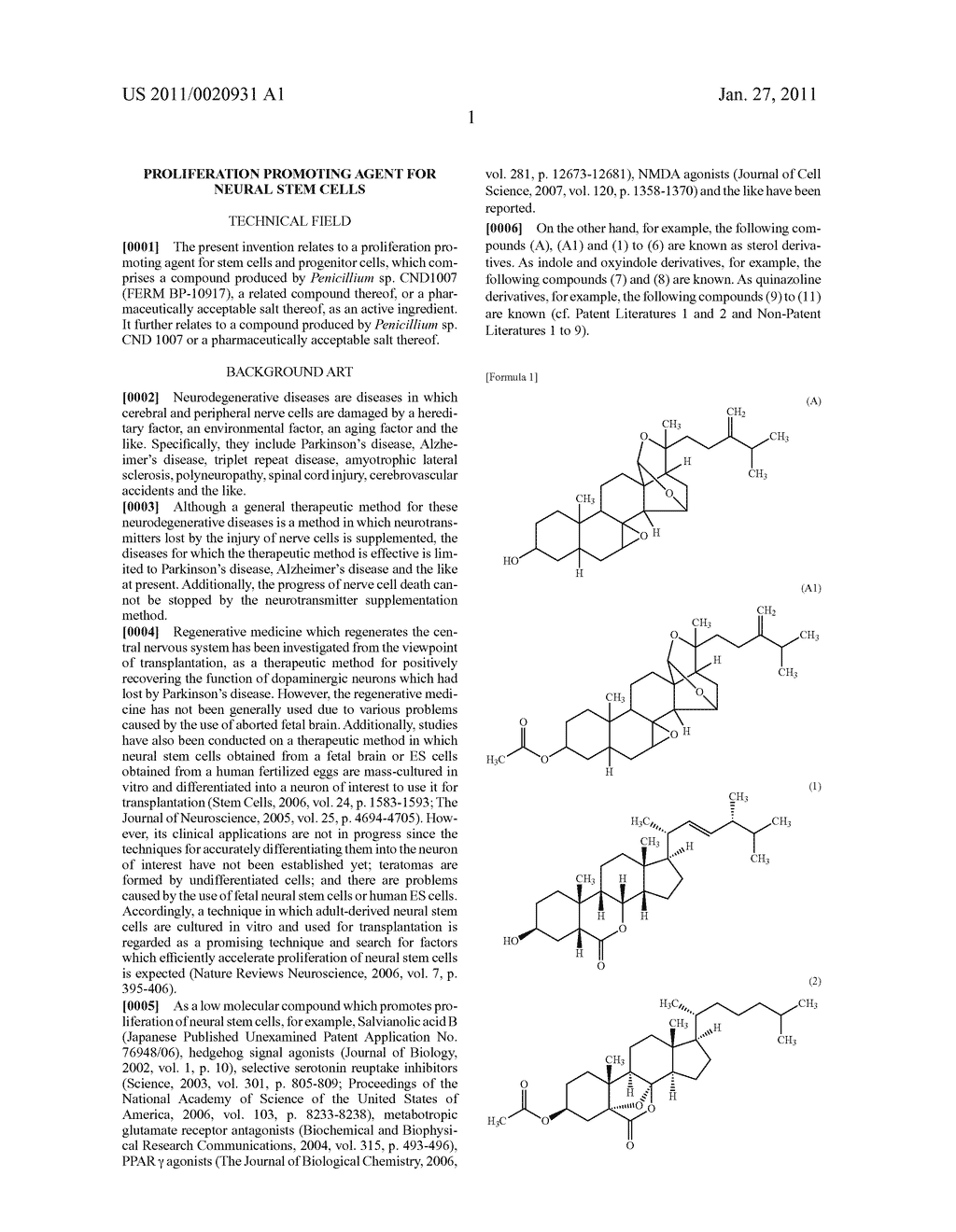 PROLIFERATION PROMOTING AGENT FOR NEURAL STEM CELLS - diagram, schematic, and image 02