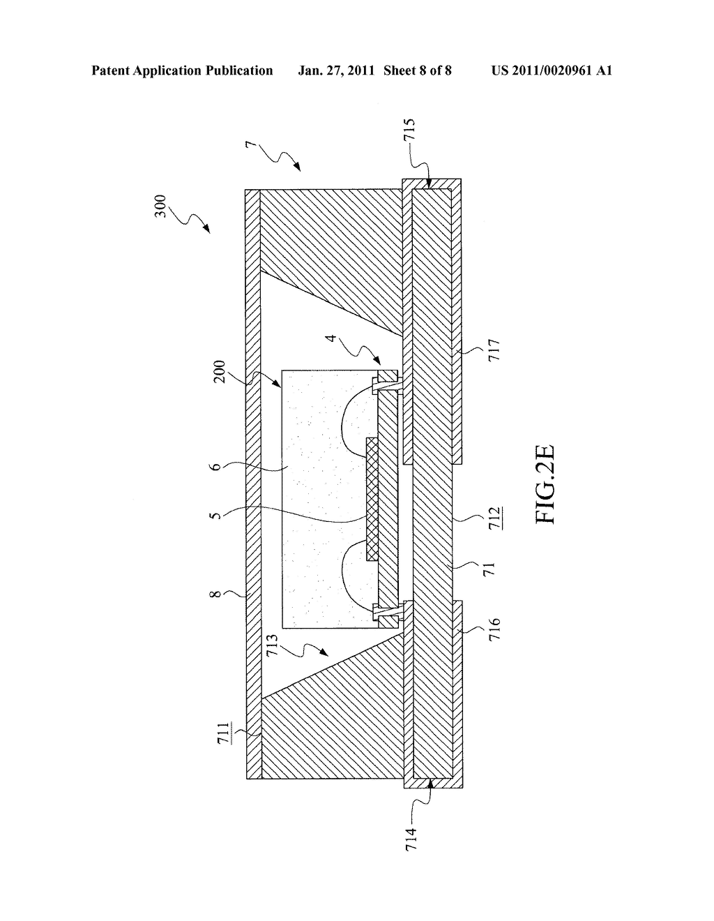 METHOD FOR MANUFACTURING LIGHT EMITTING DIODE ASSEMBLY - diagram, schematic, and image 09