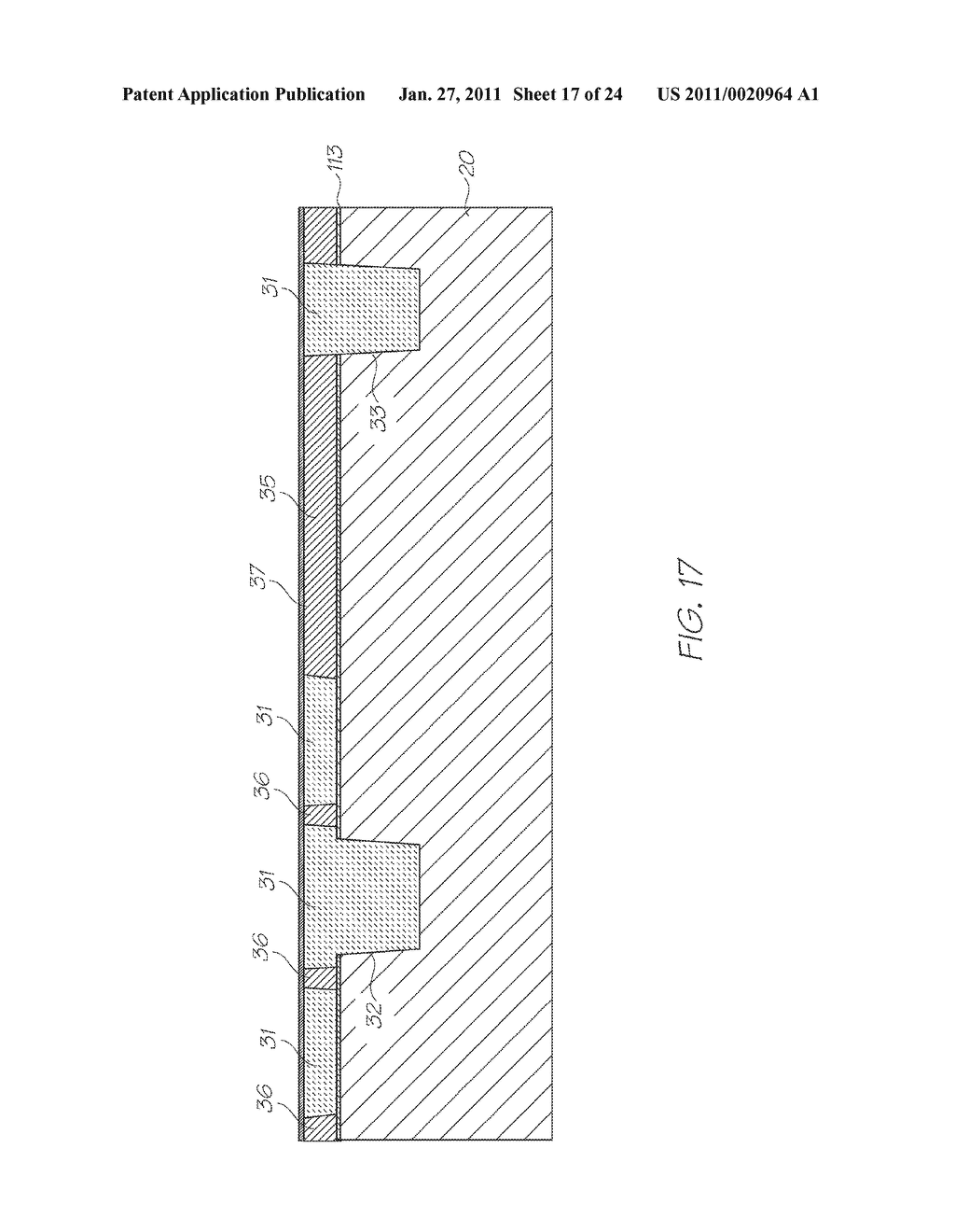 METHOD OF FABRICATING INKJET PRINTHEAD ASSEMBLY HAVING BACKSIDE ELECTRICAL CONNECTIONS - diagram, schematic, and image 18