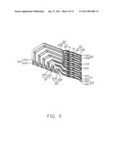 HIGH DENSITY BACKPLANE CONNECTOR HAVING IMPROVED TERMINAL ARRANGEMENT diagram and image