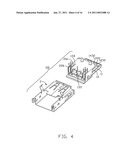 ELECTRICAL CONNECTOR WITH IMPROVED CONTACT FOOTPRINTS diagram and image