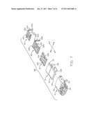 ELECTRICAL CONNECTOR WITH IMPROVED CONTACT FOOTPRINTS diagram and image