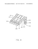 ELECTRICAL CONNECTOR WITH IMPROVED CONTACT FOOTPRINTS diagram and image