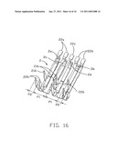 ELECTRICAL CONNECTOR WITH IMPROVED CONTACT FOOTPRINTS diagram and image