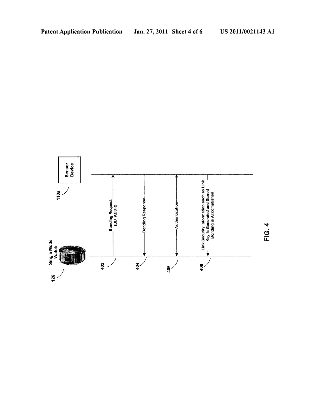 METHOD AND SYSTEM FOR REDUCING BURDEN ON A BLUETOOTH LOW POWER END-POINT DEVICE - diagram, schematic, and image 05