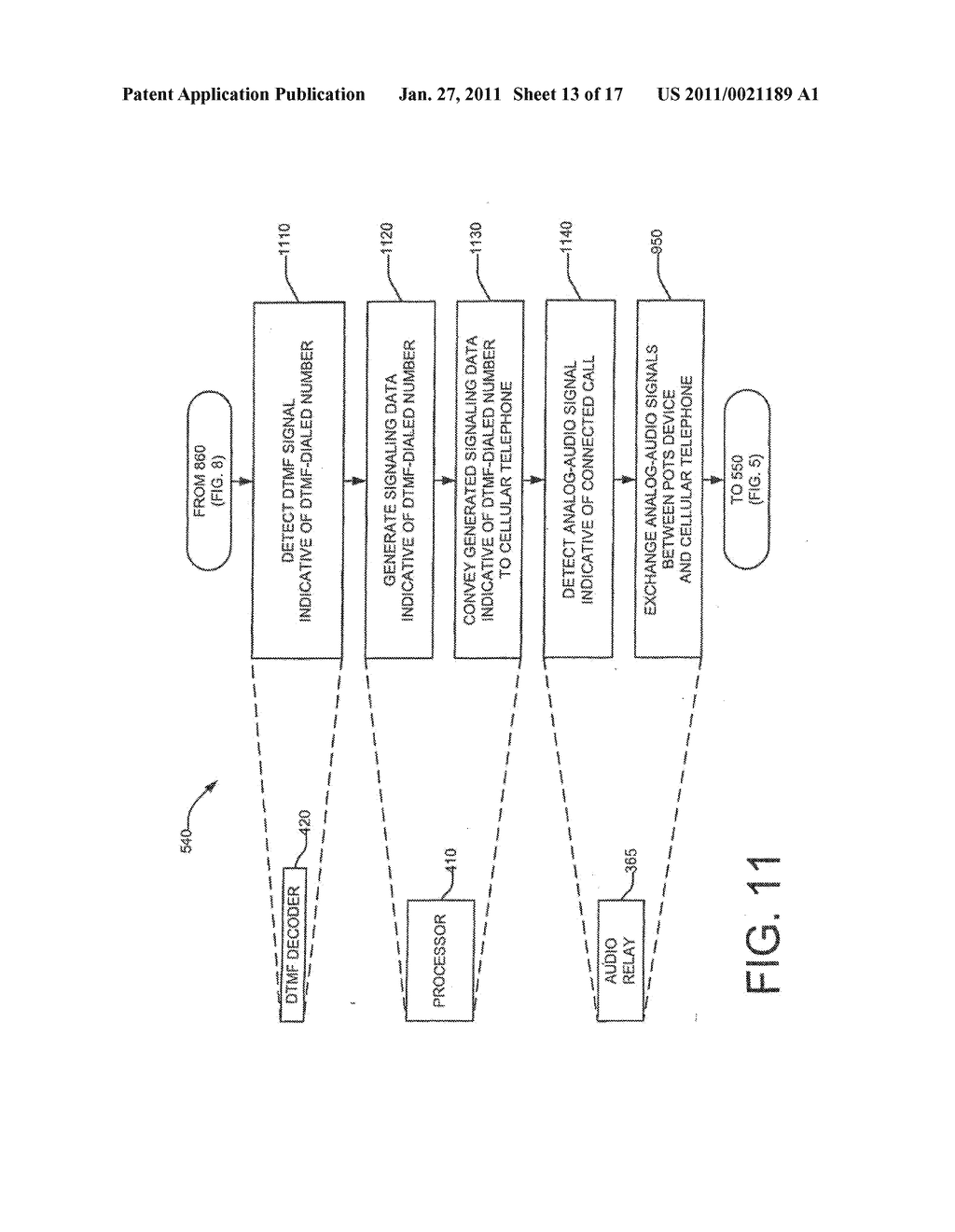 Apparatus, Method, and Computer-Readable Medium for Interfacing Devices with Communications Networks - diagram, schematic, and image 14