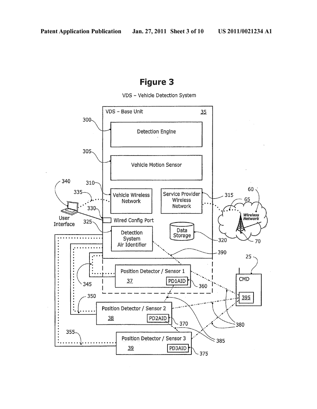 METHOD AND SYSTEM FOR CONTROLLING A MOBILE COMMUNICATION DEVICE IN A MOVING VEHICLE - diagram, schematic, and image 04