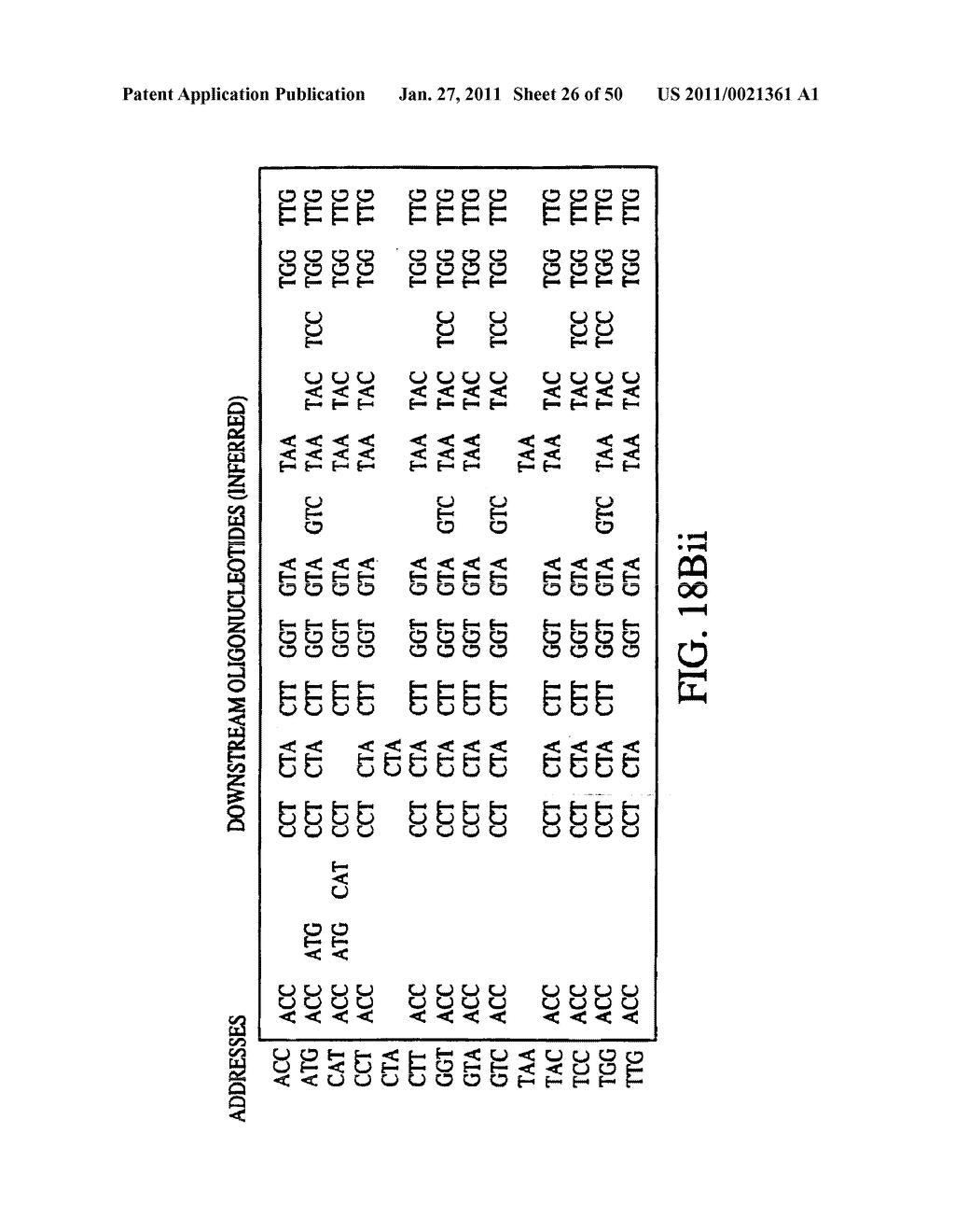 Novel oligonucleotide arrays and their use for sorting, isolating, sequencing, and manipulating nucleic acids - diagram, schematic, and image 27