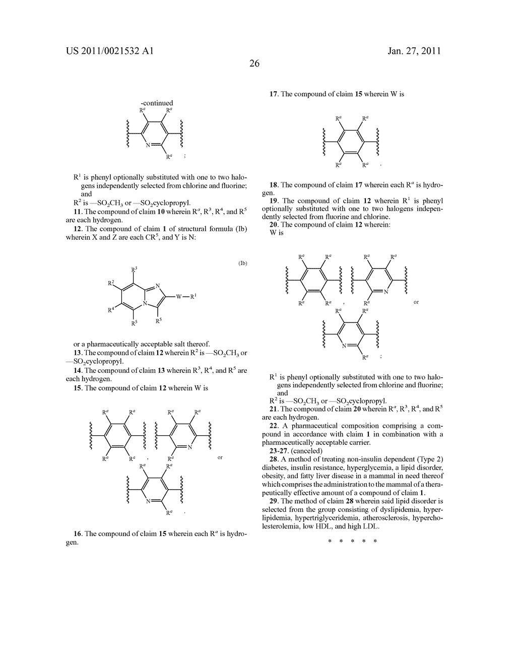 NOVEL SUBSTITUTED HETEROAROMATIC COMPOUNDS AS INHIBITORS OF STEAROYL-COENZYME A DELTA-9 DESATURASE - diagram, schematic, and image 27