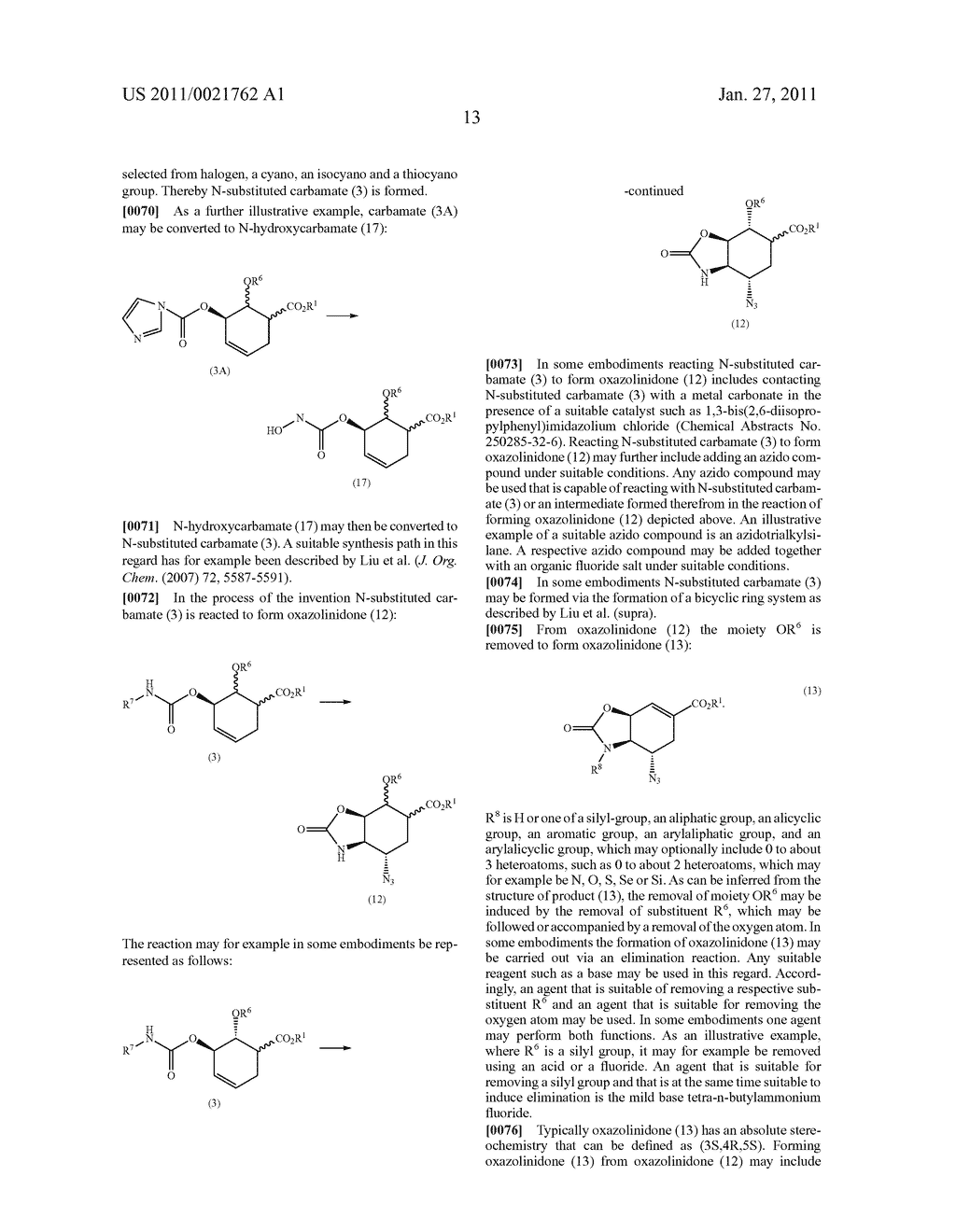 METHOD OF FORMING OSELTAMIVIR AND DERIVATIVES THEREOF - diagram, schematic, and image 23