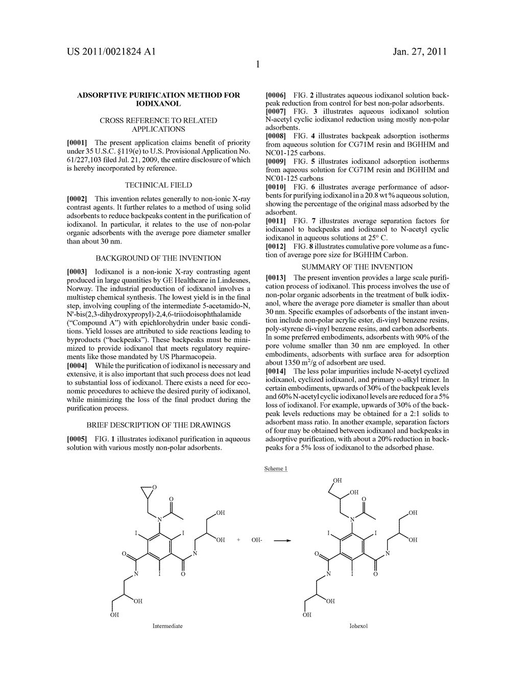 ADSORPTIVE PURIFICATION METHOD FOR IODIXANOL - diagram, schematic, and image 10