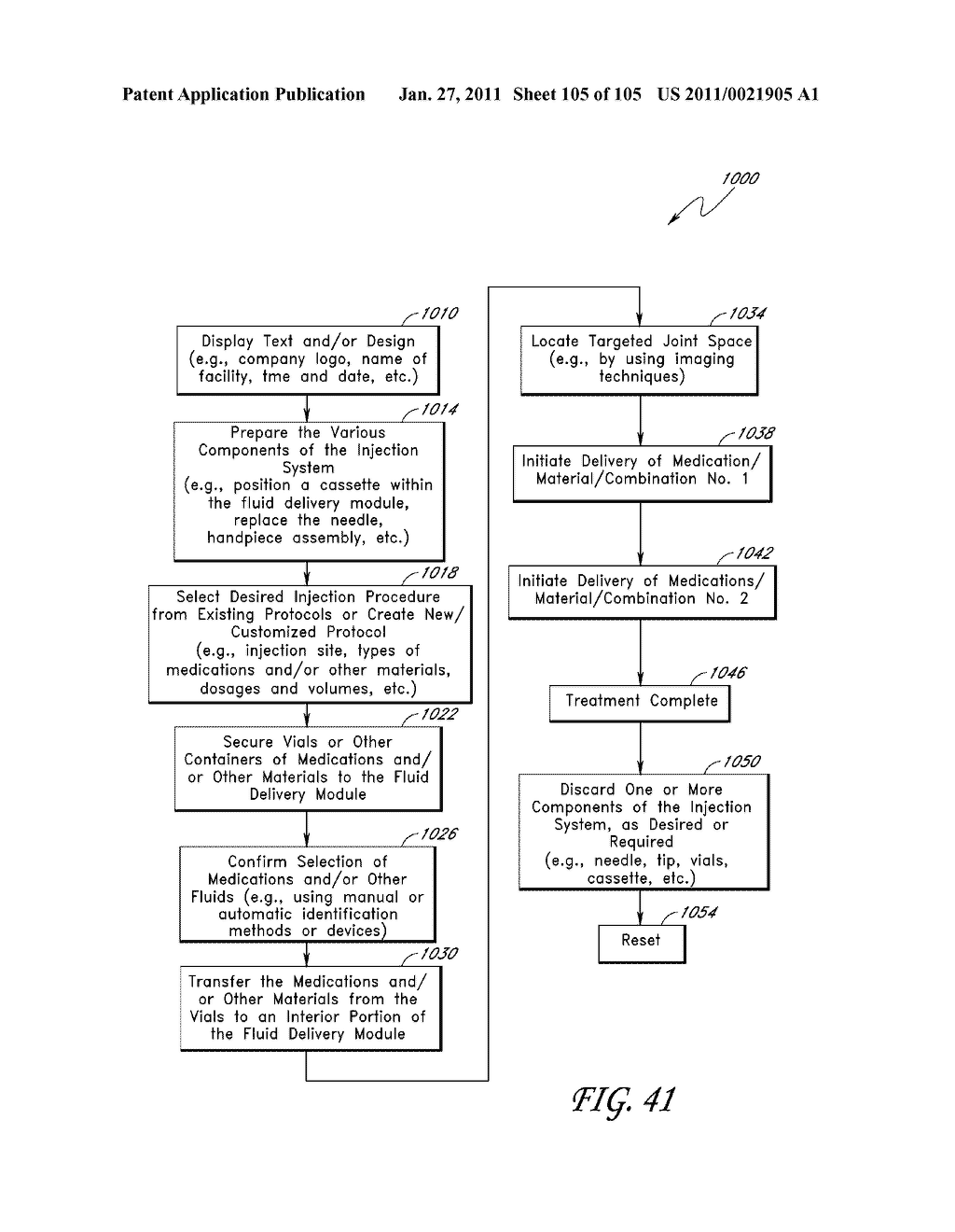 INJECTION SYSTEM FOR DELIVERING MULTIPLE FLUIDS WITHIN THE ANATOMY - diagram, schematic, and image 106