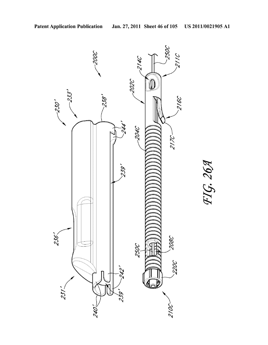 INJECTION SYSTEM FOR DELIVERING MULTIPLE FLUIDS WITHIN THE ANATOMY - diagram, schematic, and image 47