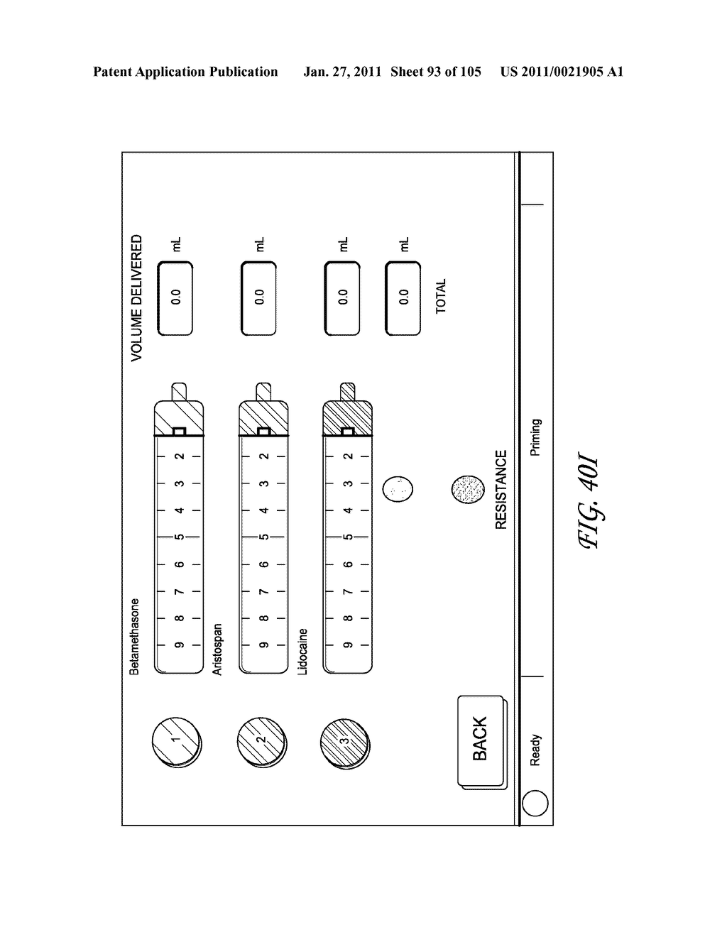 INJECTION SYSTEM FOR DELIVERING MULTIPLE FLUIDS WITHIN THE ANATOMY - diagram, schematic, and image 94