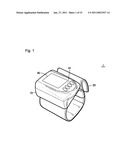 BLOOD PRESSURE MEASUREMENT APPARATUS, RECORDING MEDIUM ON WHICH BLOOD PRESSURE DERIVATION PROGRAM IS RECORDED, AND METHOD FOR DERIVING BLOOD PRESSURE diagram and image