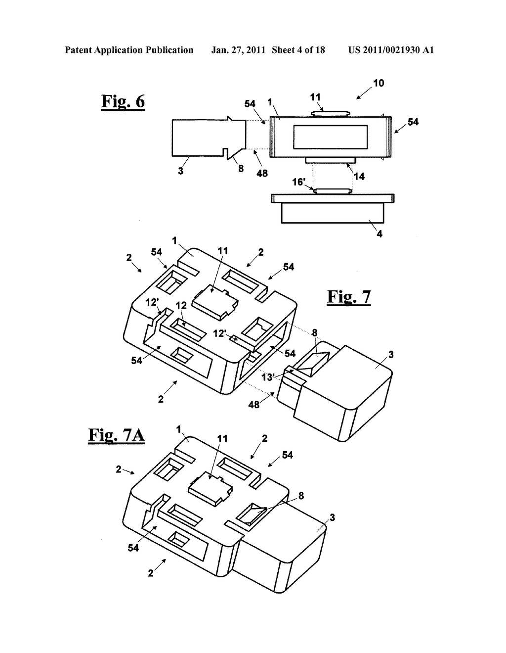 SUPPORT DEVICE FOR SENSORS AND/OR ACTUATORS THAT CAN BE PART OF A WIRELESS NETWORK OF SENSORS/ACTUATORS - diagram, schematic, and image 05