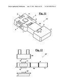 SUPPORT DEVICE FOR SENSORS AND/OR ACTUATORS THAT CAN BE PART OF A WIRELESS NETWORK OF SENSORS/ACTUATORS diagram and image