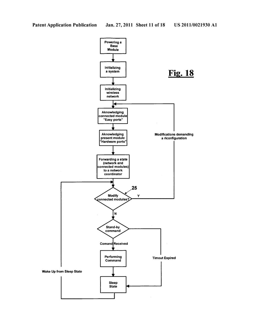 SUPPORT DEVICE FOR SENSORS AND/OR ACTUATORS THAT CAN BE PART OF A WIRELESS NETWORK OF SENSORS/ACTUATORS - diagram, schematic, and image 12