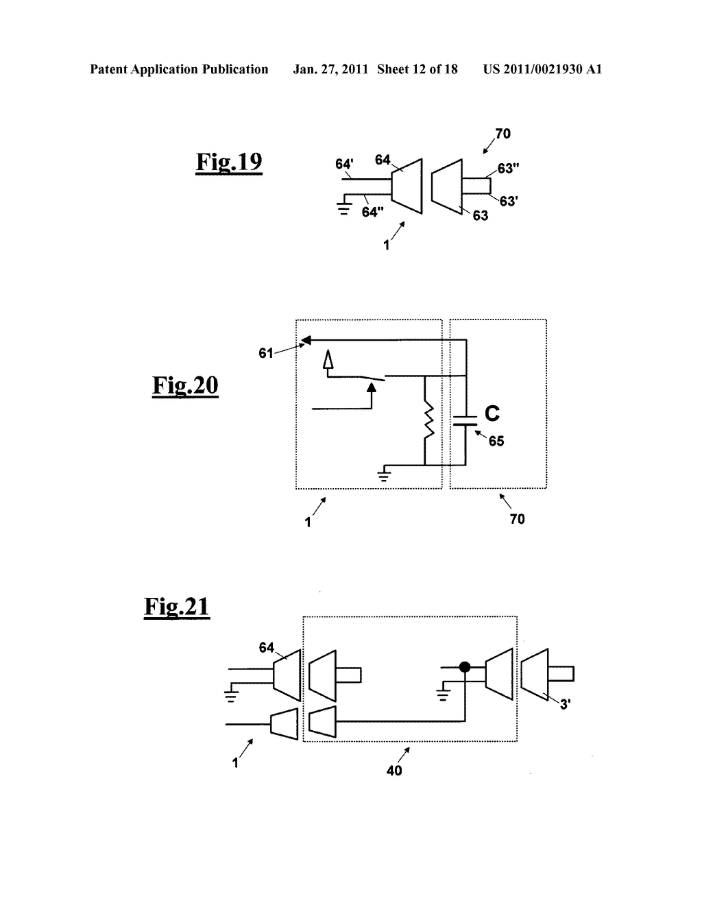 SUPPORT DEVICE FOR SENSORS AND/OR ACTUATORS THAT CAN BE PART OF A WIRELESS NETWORK OF SENSORS/ACTUATORS - diagram, schematic, and image 13