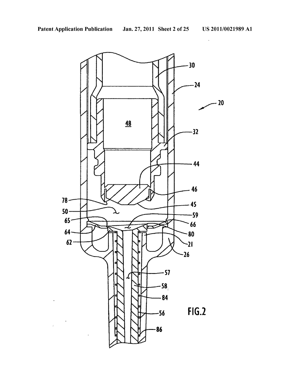 Safety medical syringe with retractable needle - diagram, schematic, and image 03