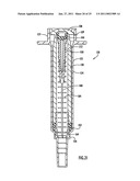 Safety medical syringe with retractable needle diagram and image