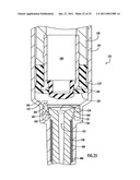 Safety medical syringe with retractable needle diagram and image