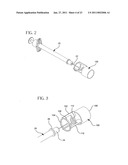 Method and apparatus for delivering a therapeutic substance through an injection port diagram and image