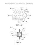 Intervertebral body fusion cage with keels and implantation methods diagram and image