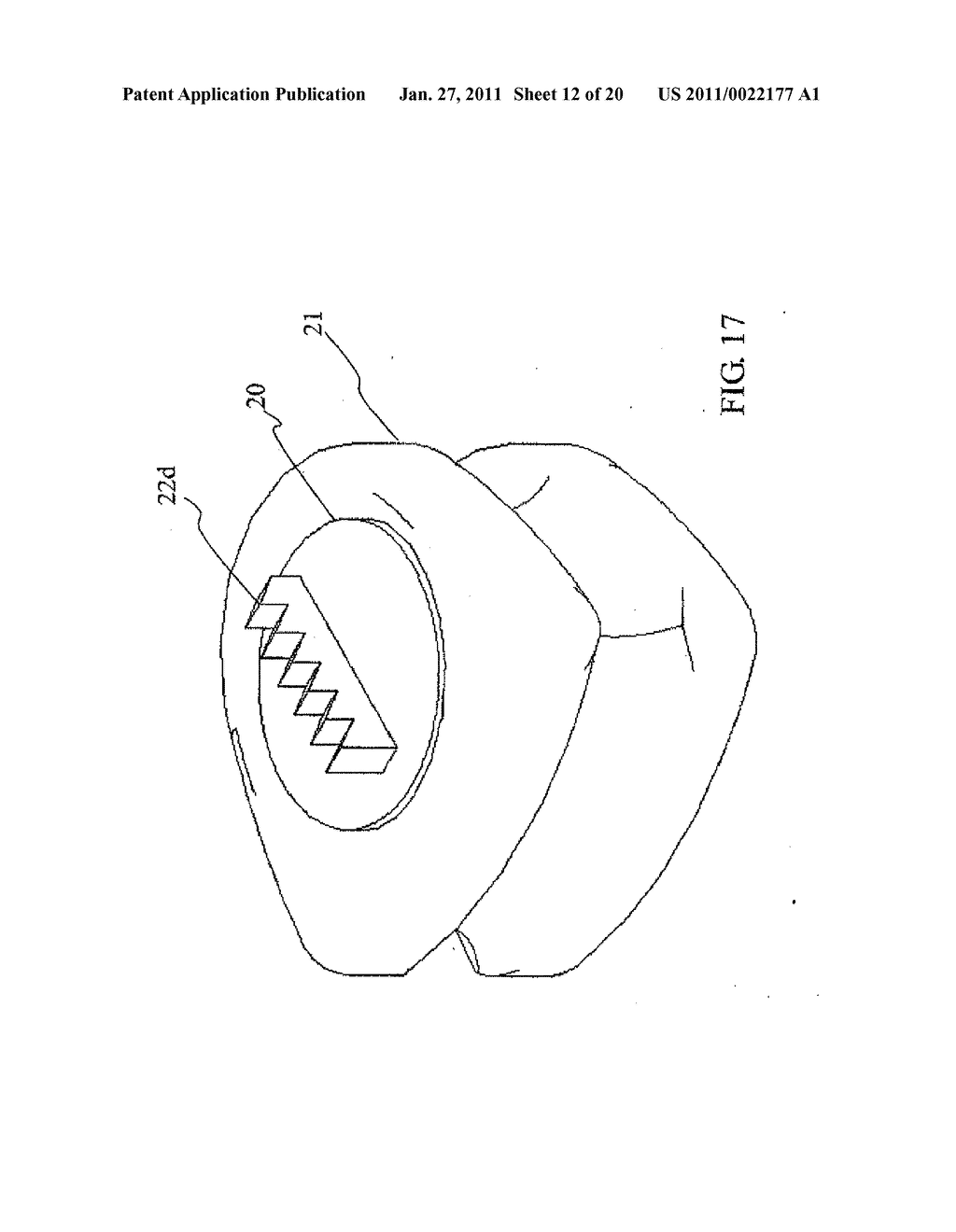 INTERVERTEBRAL FILLING FOR CERVICAL VERTEBRAE - diagram, schematic, and image 13