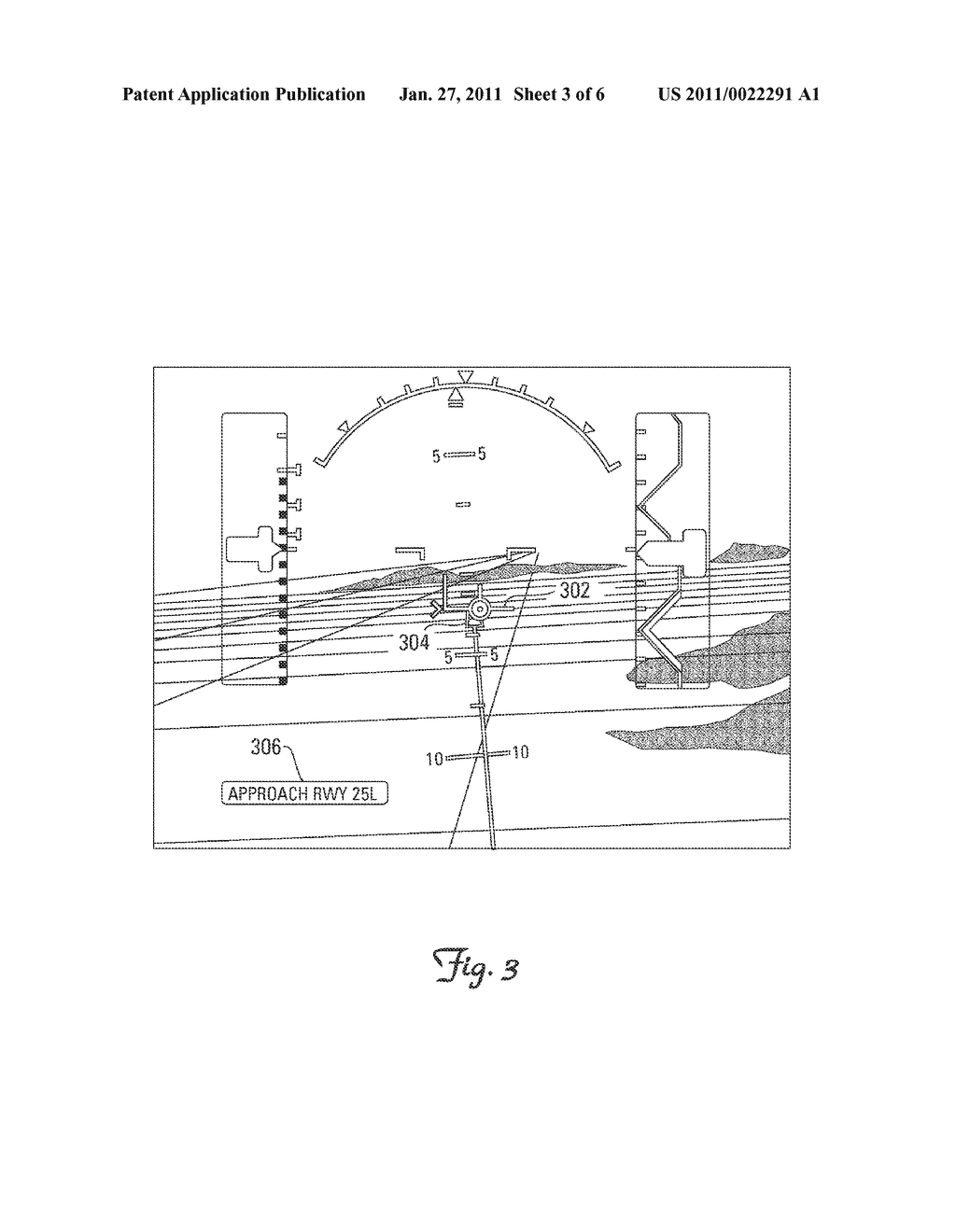 PERSPECTIVE-VIEW VISUAL RUNWAY AWARENESS AND ADVISORY DISPLAY - diagram, schematic, and image 04