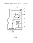 PAYMENT TERMINAL USING A MOBILE COMMUNICATION DEVICE, SUCH AS A MOBILE PHONE; A METHOD OF DIRECT DEBIT PAYMENT TRANSACTION diagram and image