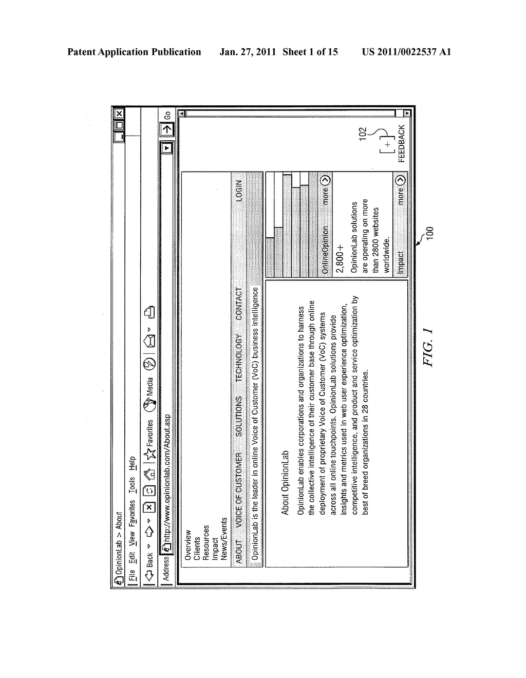 COMPUTER-IMPLEMENTED SYSTEM AND METHOD FOR MEASURING AND REPORTING BUSINESS INTELLIGENCE BASED ON COMMENTS COLLECTED FROM WEB PAGE USERS USING SOFTWARE ASSOCIATED WITH ACCESSED WEB PAGES - diagram, schematic, and image 02