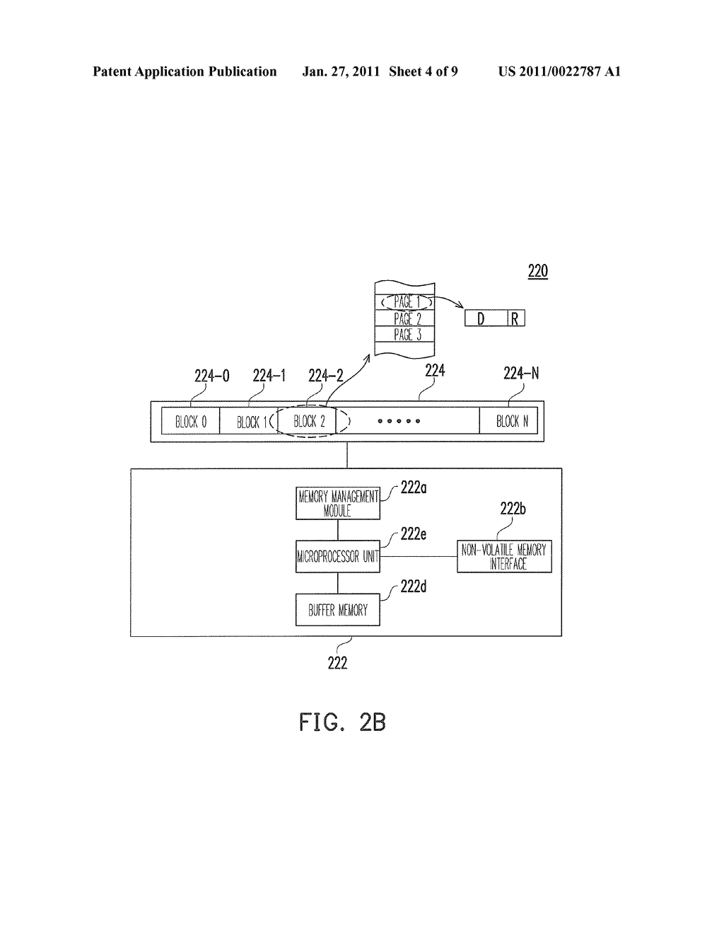 DATA WRITING METHOD FOR NON-VOLATILE MEMORY AND CONTROLLER USING THE SAME - diagram, schematic, and image 05
