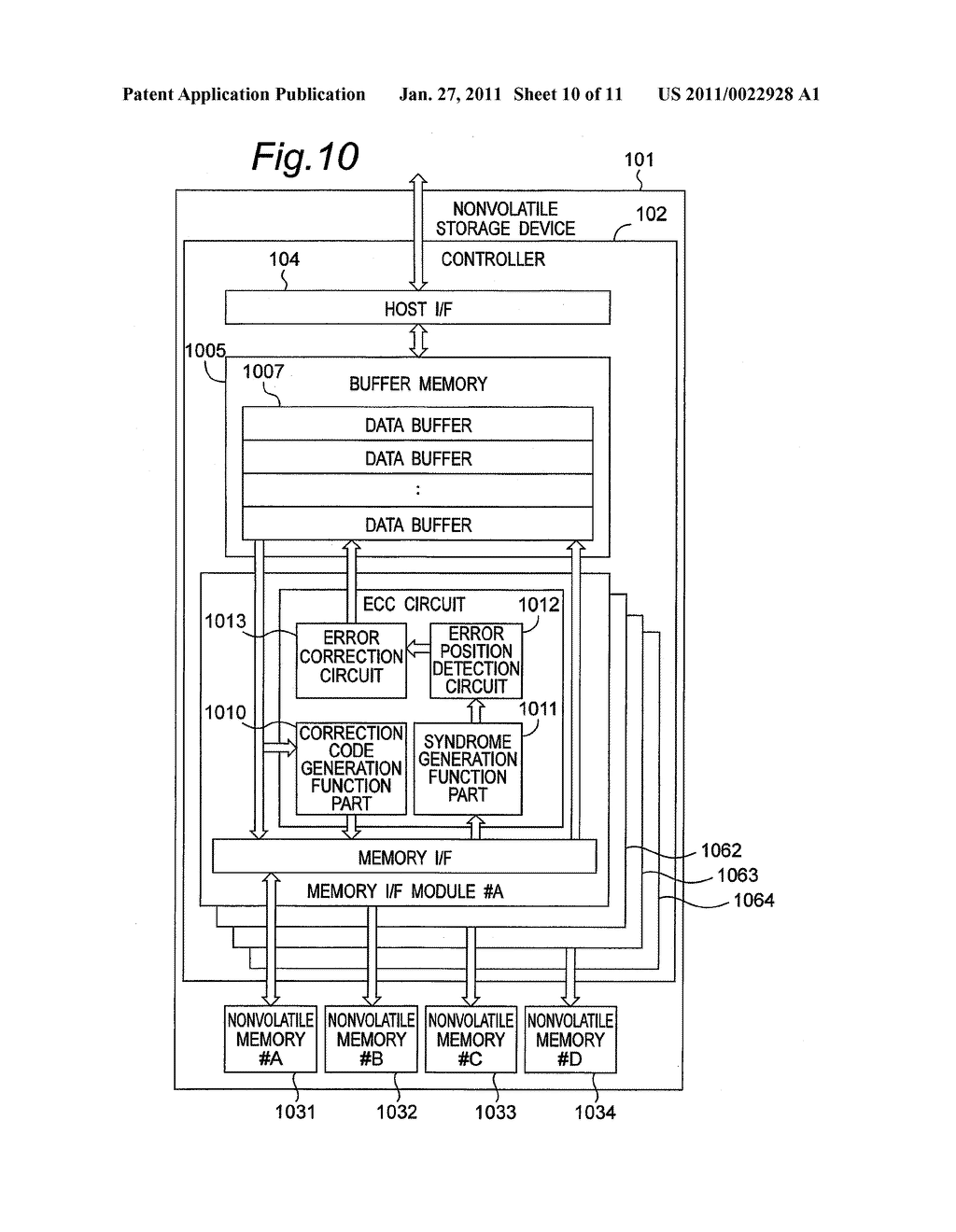 CONTROLLER WITH ERROR CORRECTION FUNCTION, STORAGE DEVICE WITH ERROR CORRECTION FUNCTION, AND SYSTEM WITH ERROR CORRECTION FUNCTION - diagram, schematic, and image 11