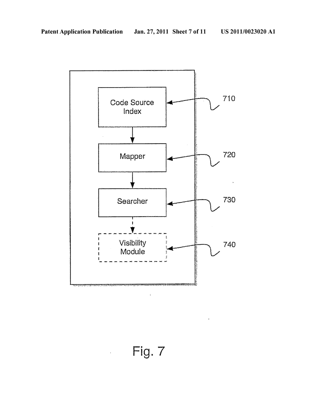 METHOD AND SYSTEM FOR AUTOMATED CODE-SOURCE INDEXING IN JAVA VIRTUAL MACHINE ENVIRONMENT - diagram, schematic, and image 08