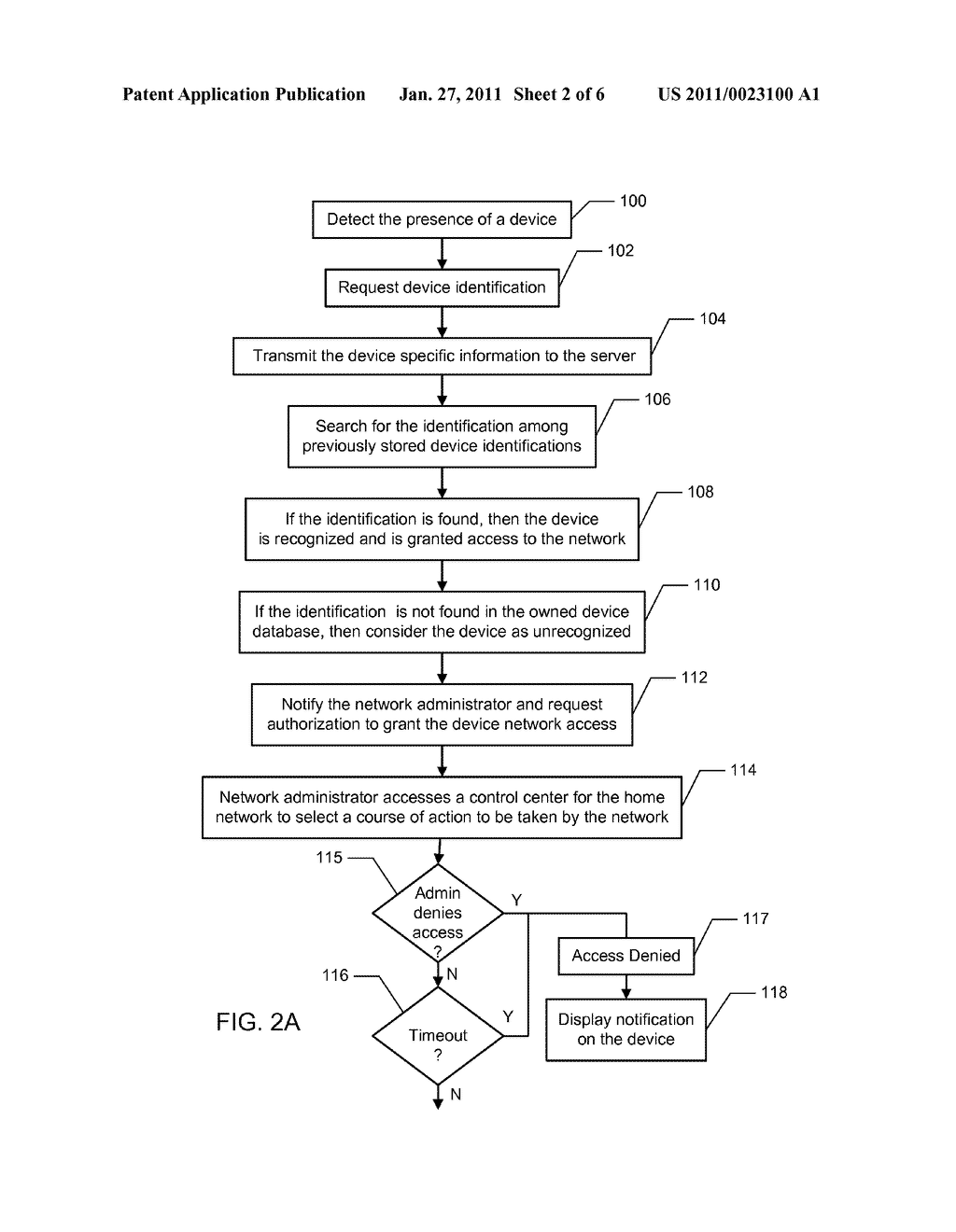 Device Ownership Transfer From A Network - diagram, schematic, and image 03