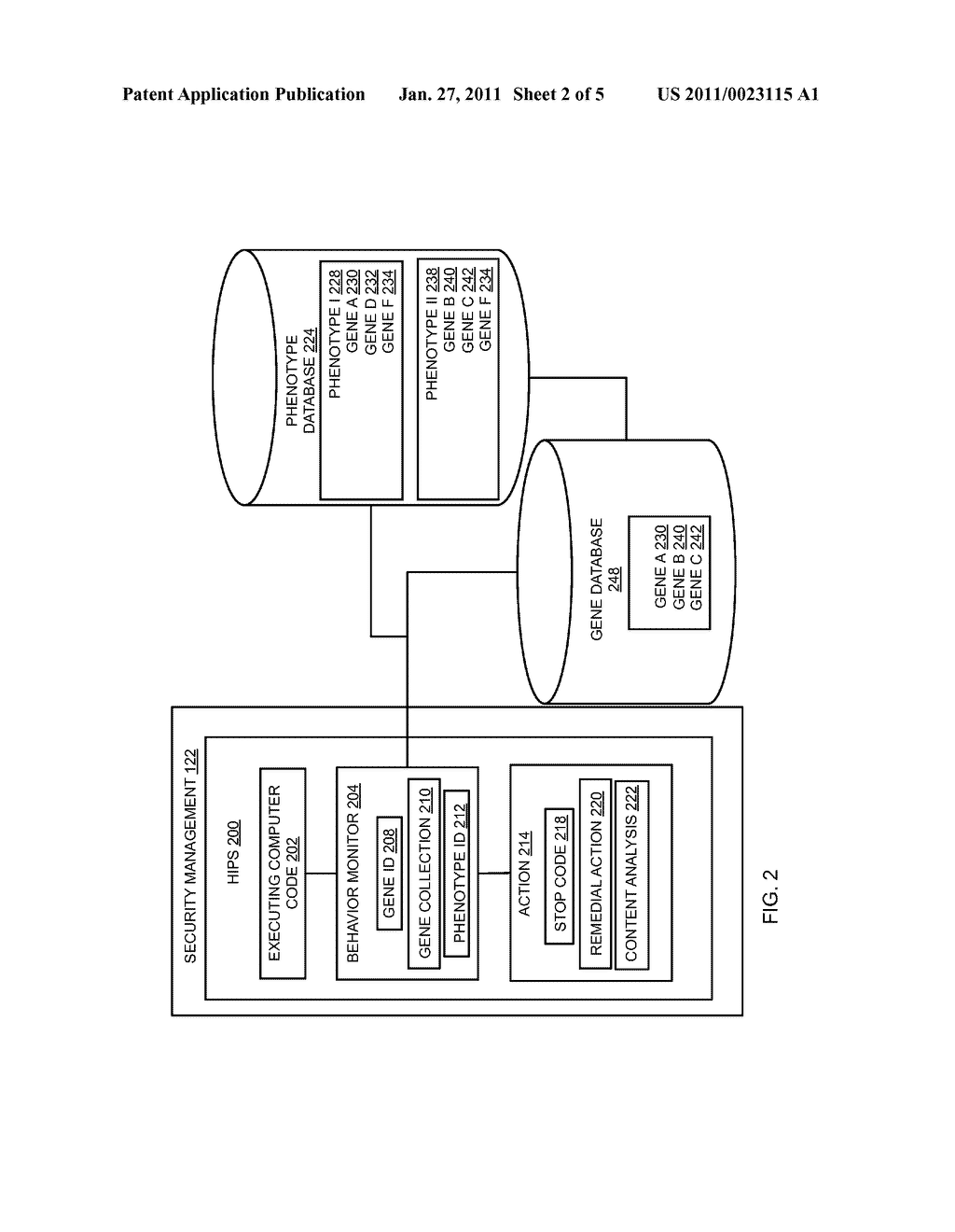 HOST INTRUSION PREVENTION SYSTEM USING SOFTWARE AND USER BEHAVIOR ANALYSIS - diagram, schematic, and image 03