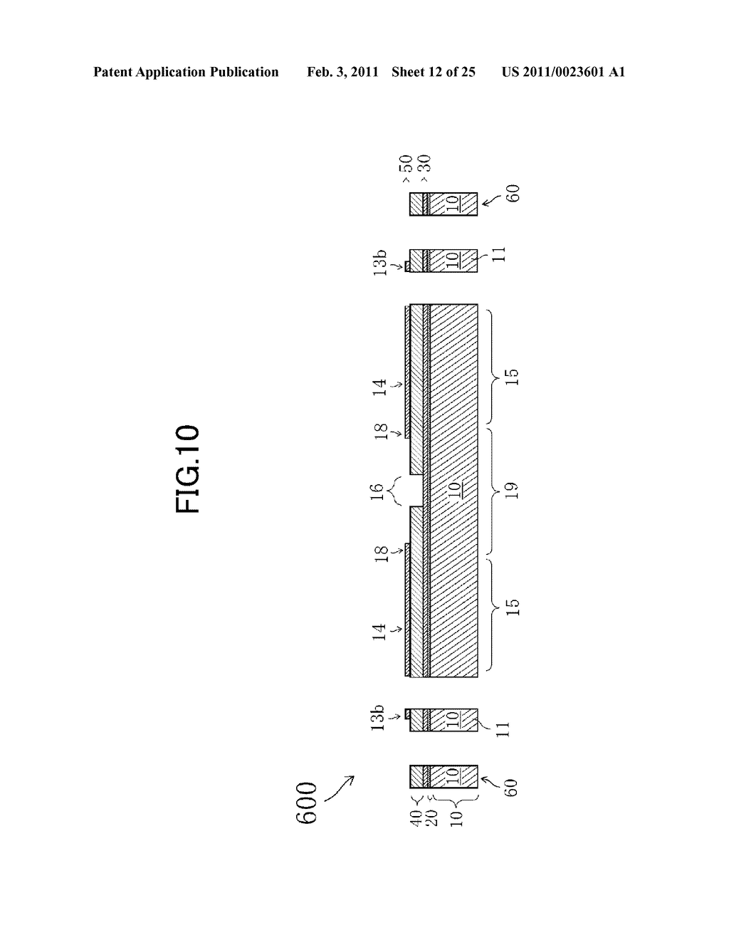 VIBRATORY GYROSCOPE USING PIEZOELECTRIC FILM - diagram, schematic, and image 13