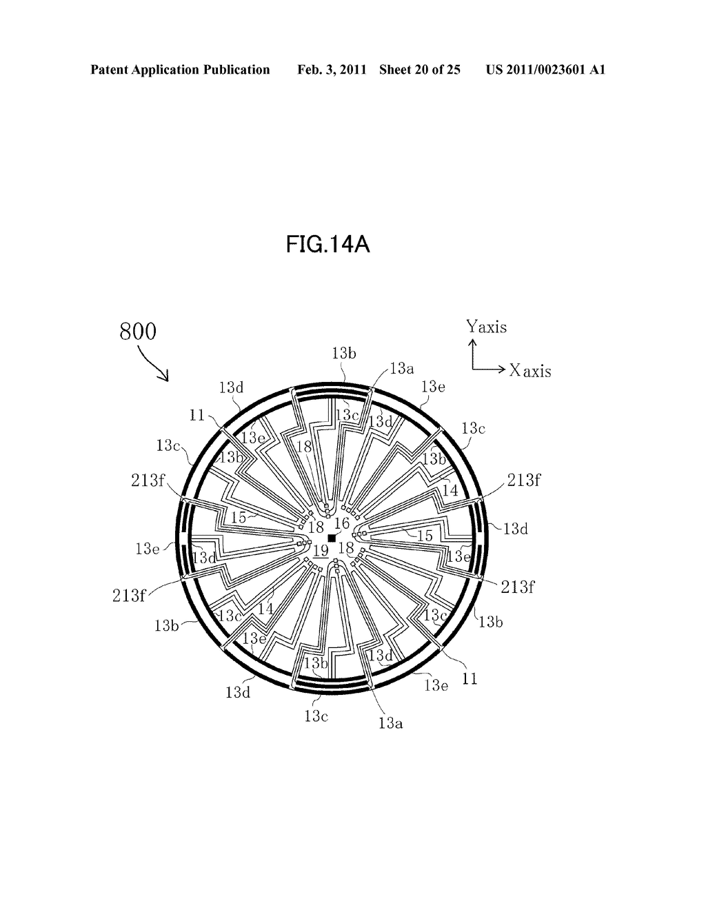 VIBRATORY GYROSCOPE USING PIEZOELECTRIC FILM - diagram, schematic, and image 21