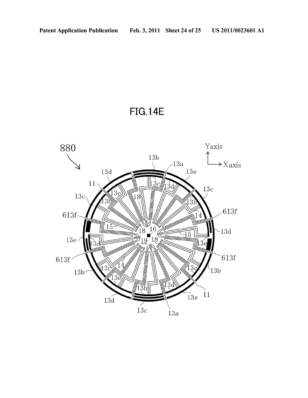 VIBRATORY GYROSCOPE USING PIEZOELECTRIC FILM - diagram, schematic, and image 25