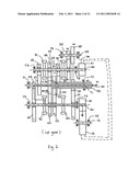 GEAR ARRANGEMENTS FOR 7-SPEED DUAL CLUTCH TRANSMISSION diagram and image