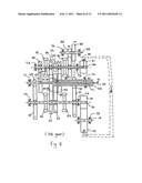 GEAR ARRANGEMENTS FOR 7-SPEED DUAL CLUTCH TRANSMISSION diagram and image