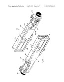 Rapid Fire Weapon with Bidirectional Interchangable Barrel diagram and image